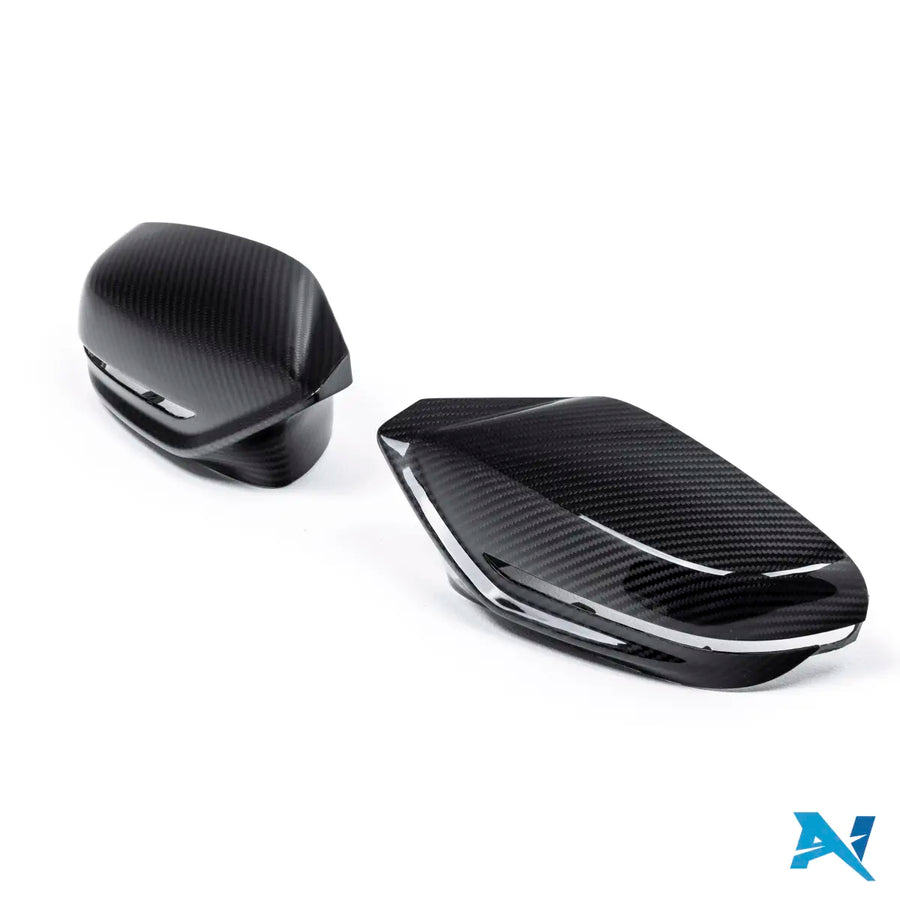 ALPHA-N Carbon Spiegelkappen Satz RHD passend für M2-M3-M4 G8x