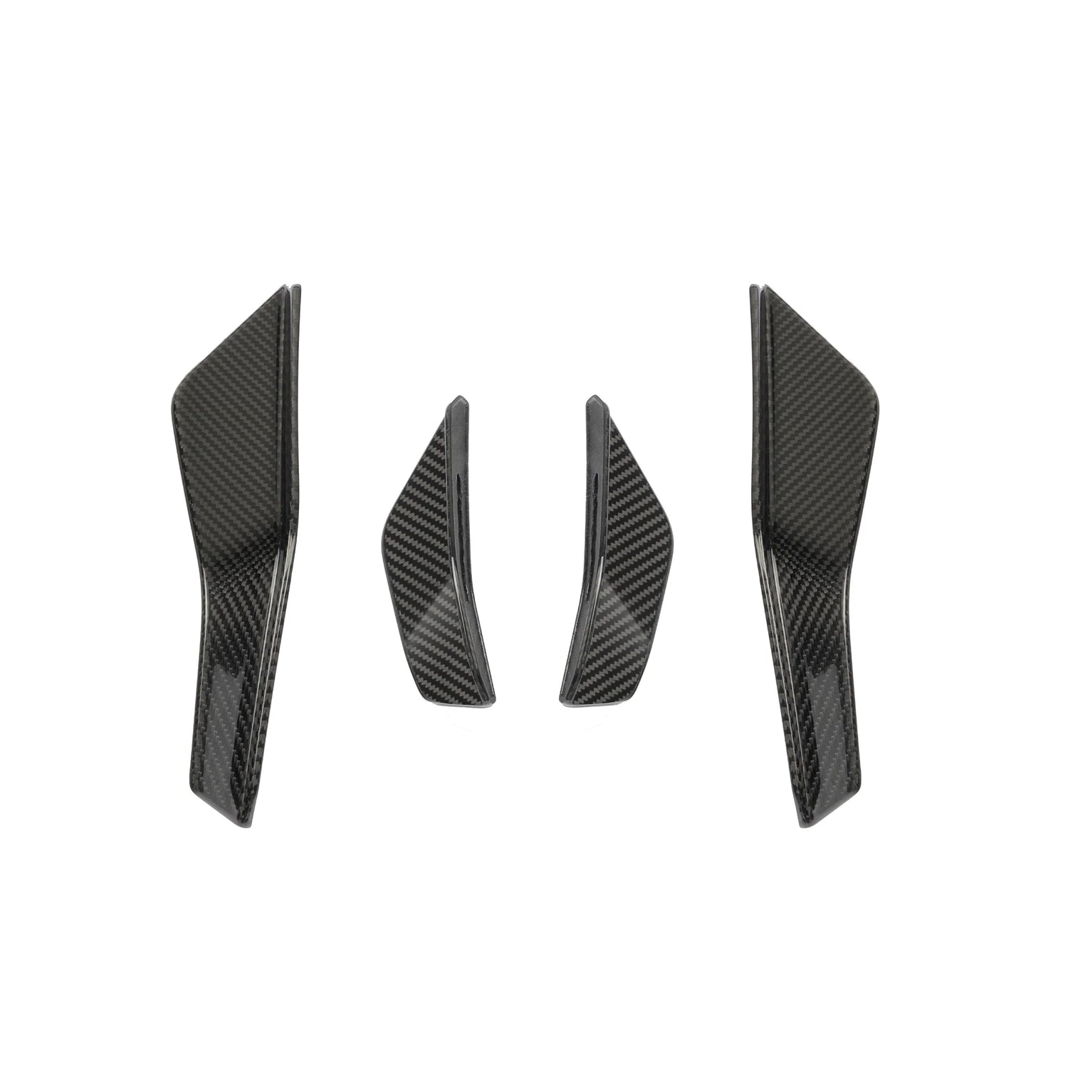 Carbon Canards V1 Dry Carbon passend für Audi RS3 8Y Facelift | Flamingo Tuning