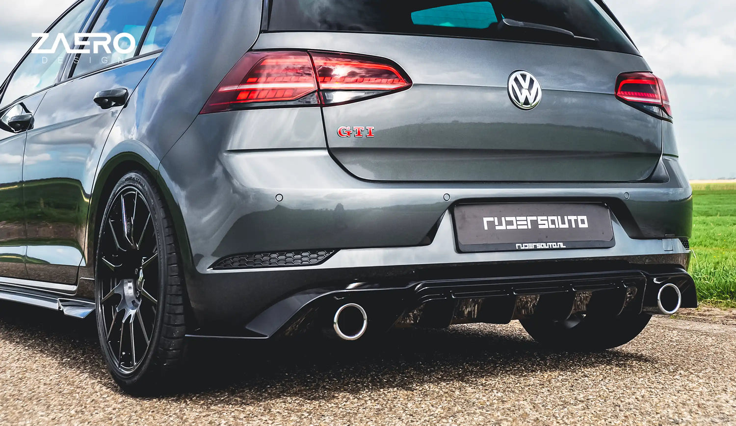 EVO-1 Diffusor für VW Golf 7 GTI (Vorfacelift)