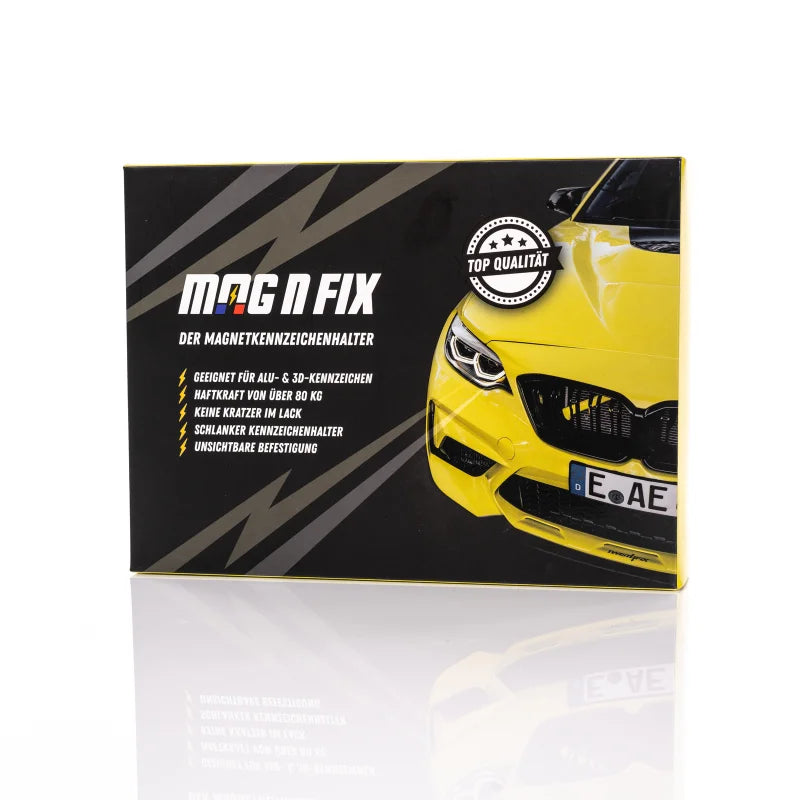 MAGNFIX Magnet-Kennzeichenhalter inklusive Zulassung