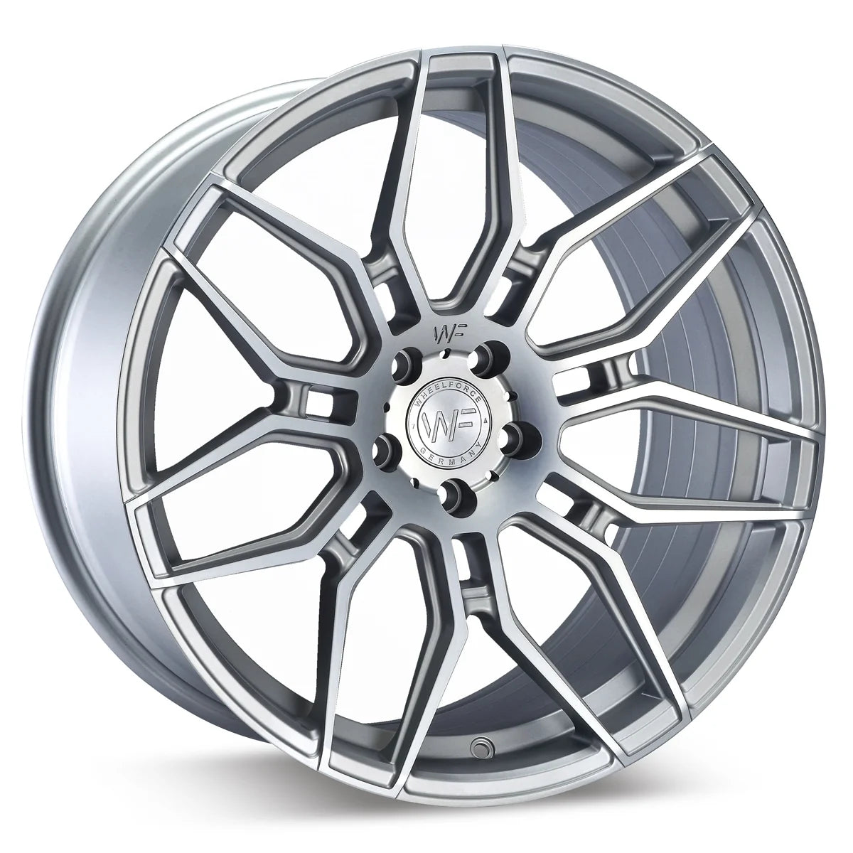 WF CF.2-FF | 20x10.5 ET42 5/112 | Frozen Crystal Silver