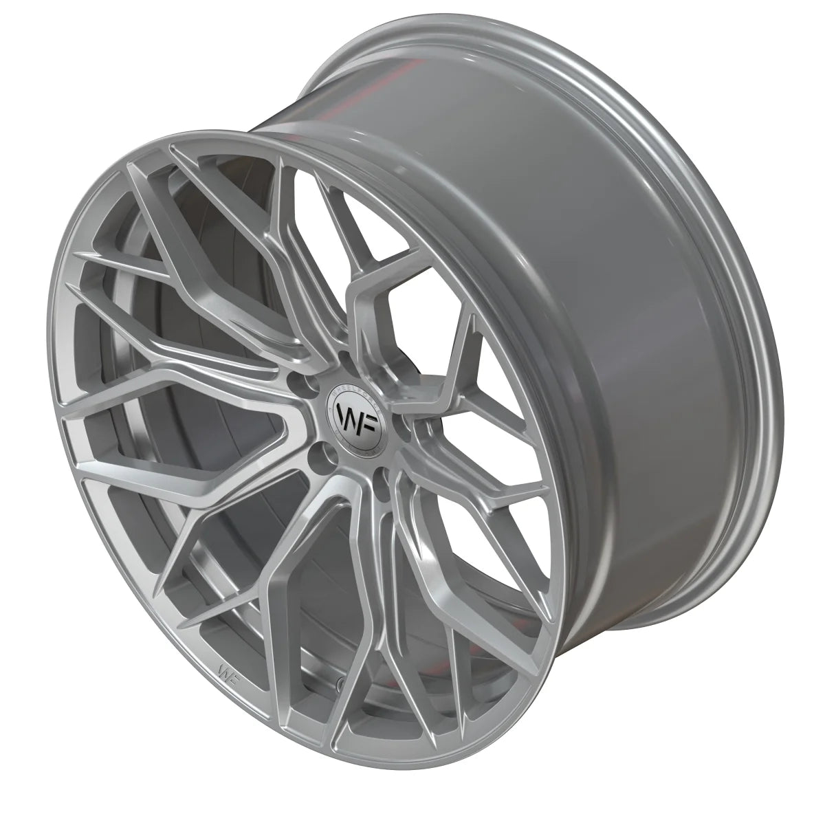 WF HE.1-FF | 21x10.5 ET44 5/114.3 | Frozen Silver