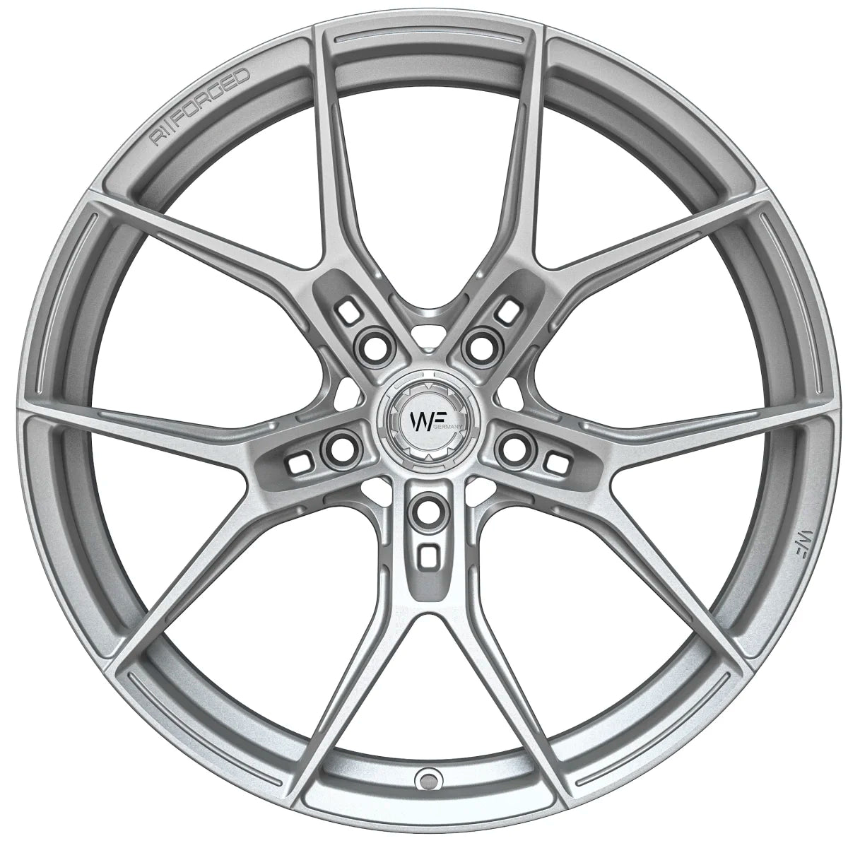 WF R.1-FG | 19x9.0 ET44 5/112 | Frozen Silver