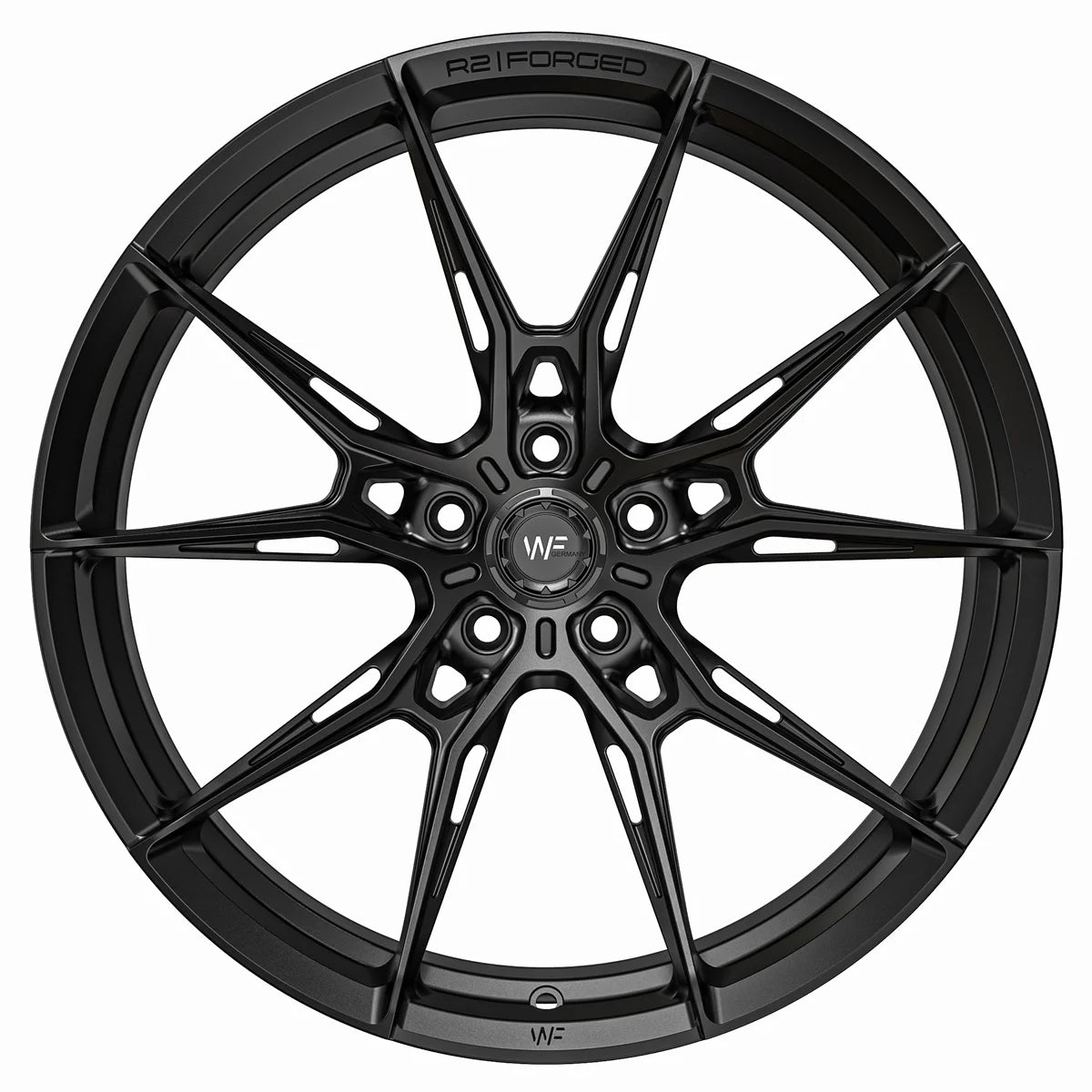 WF R.2-FG | 19x9.0 ET44 5/112 | Deep Black FC RS3 8V/TTRS Edition