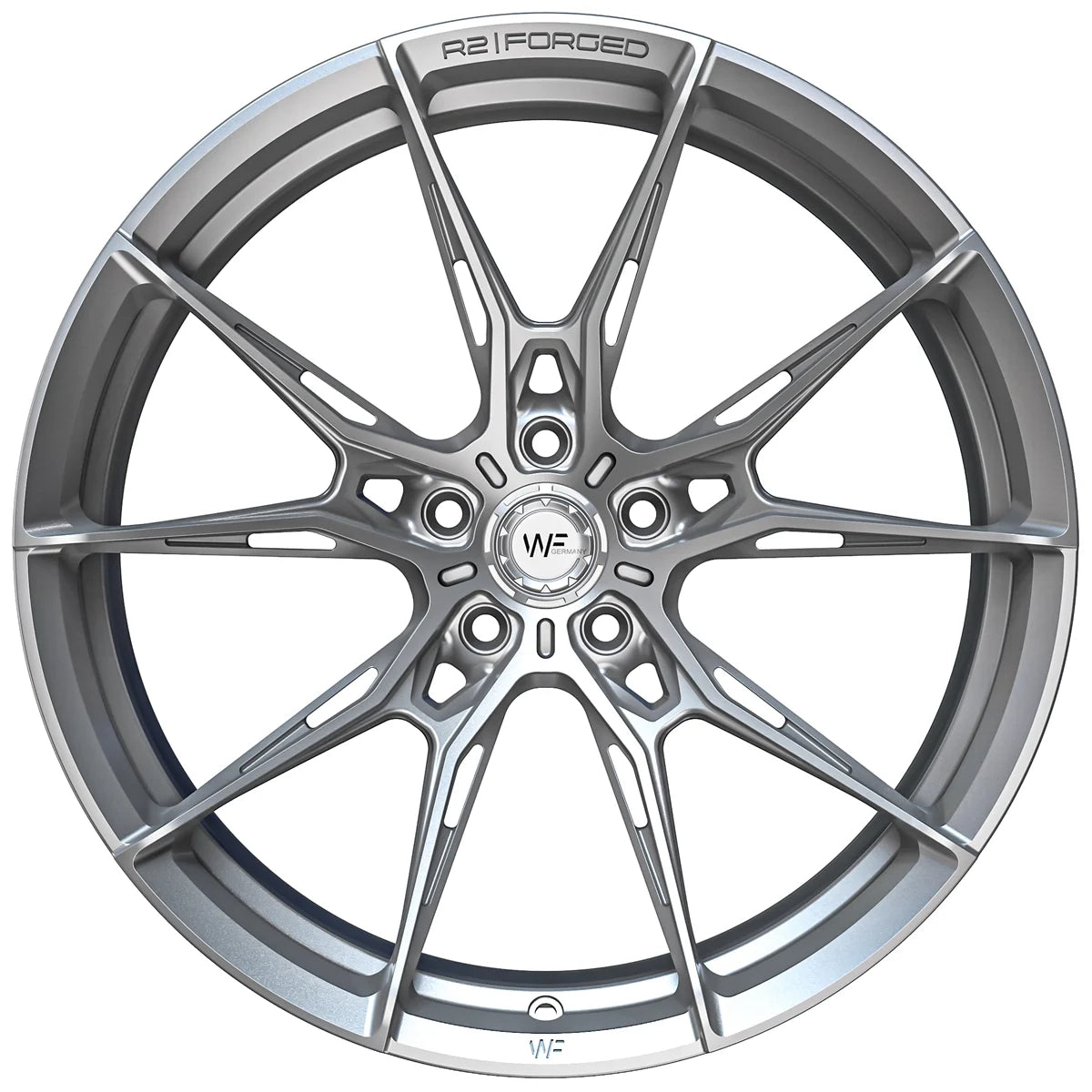 WF R.2-FG | 19x9.0 ET44 5/112 | Frozen Silver FC RS3 8V/TTRS Edition