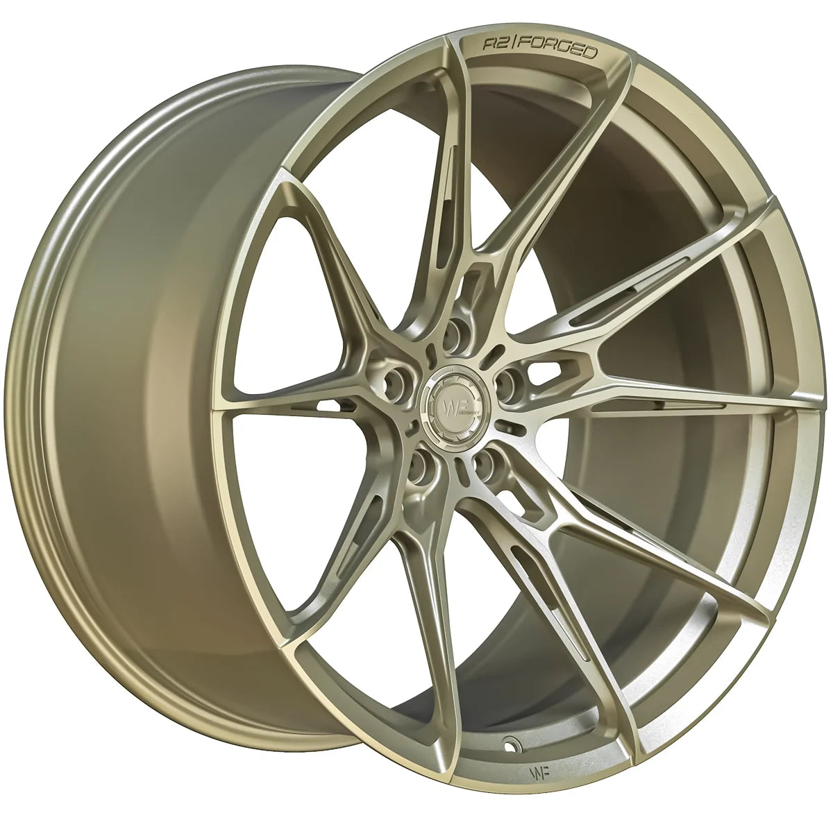 WF R.2-FG | 19x9.0 ET44 5/112 | Light Gold FC RS3 8V/TTRS Edition