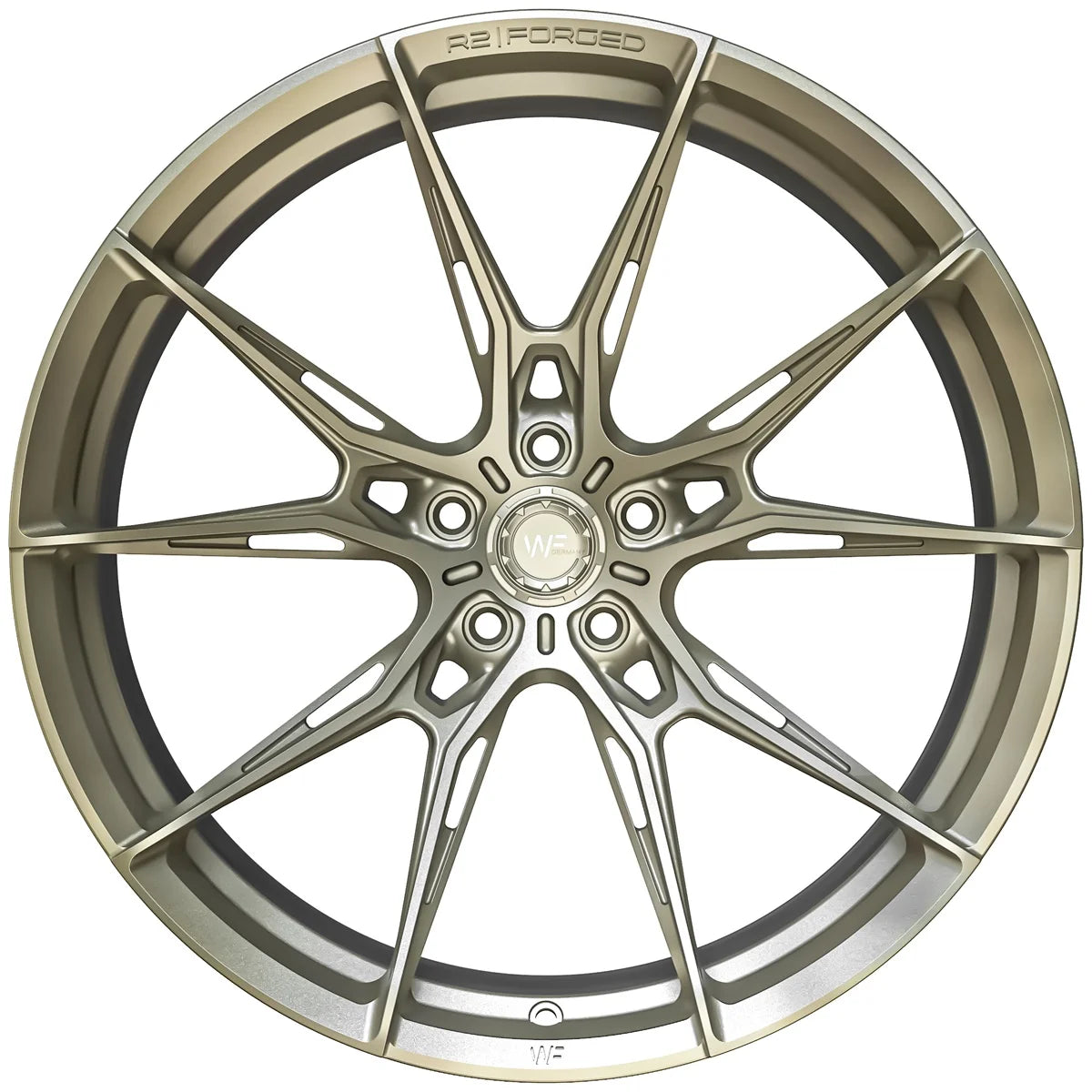WF R.2-FG | 19x9.0 ET44 5/112 | Light Gold FC RS3 8V/TTRS Edition