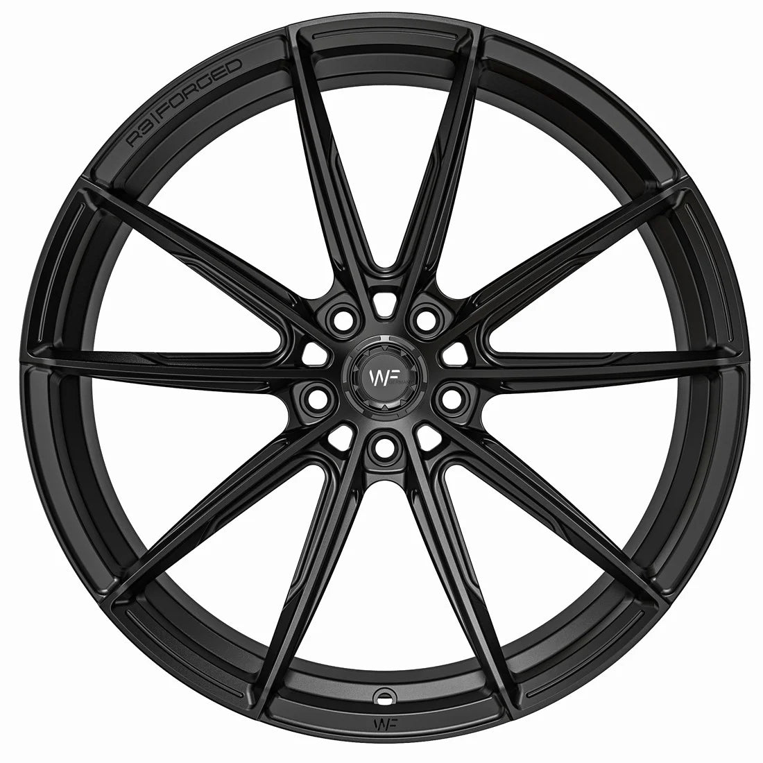 WF R.3-FG | 19x9 ET44 5/112 | Deep Black FC RS3 8V/TTRS Edition